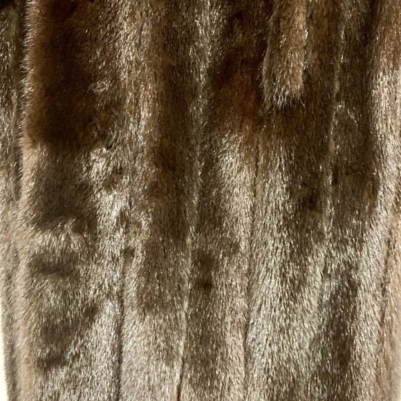 Jay Chester Chocolate Mink Coat - Picture 6 of 9